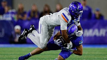 Boise State Broncos defensive back Ty Benefield.