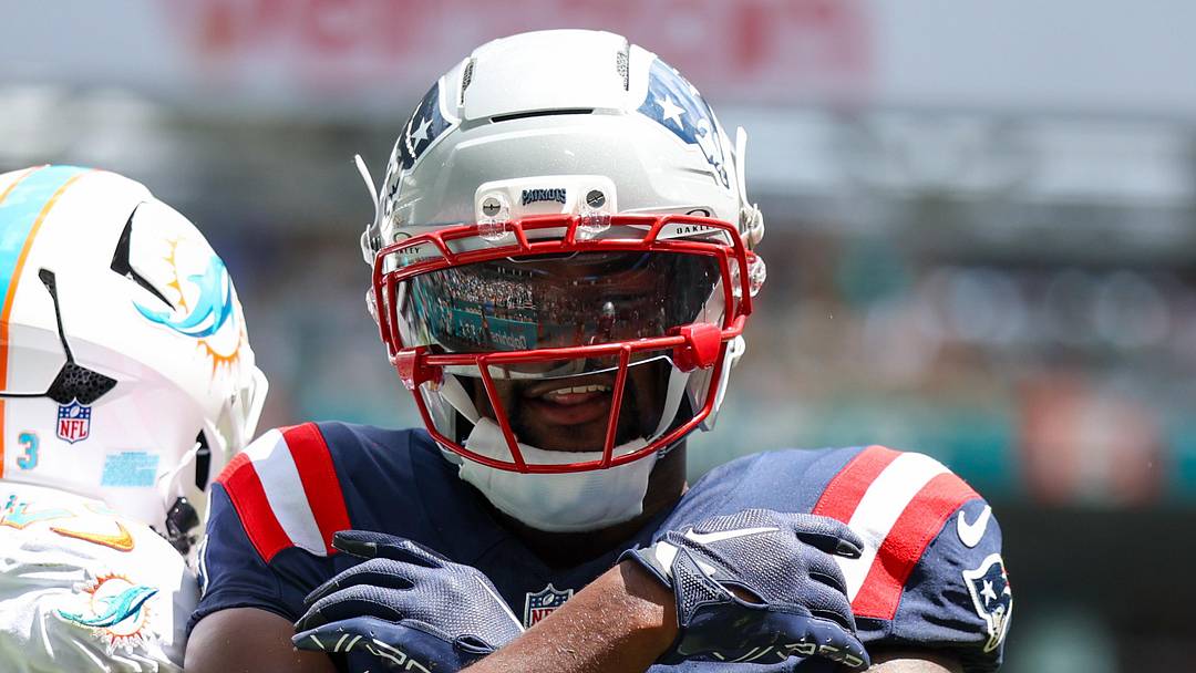 New England Patriots wide receiver Kayshon Boutte