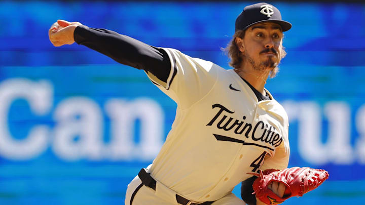 Aug 31, 2025; Minneapolis, Minnesota, USA; Minnesota Twins starting pitcher Joe Ryan (41) throws to the San Diego Padres in the first inning at Target Field. Mandatory Credit: Bruce Kluckhohn-Imagn Images Aug 31, 2025; Minneapolis, Minnesota, USA; Minnesota Twins starting pitcher Joe Ryan (41) throws to the San Diego Padres in the first inning at Target Field. Mandatory Credit: Bruce Kluckhohn-Imagn Images