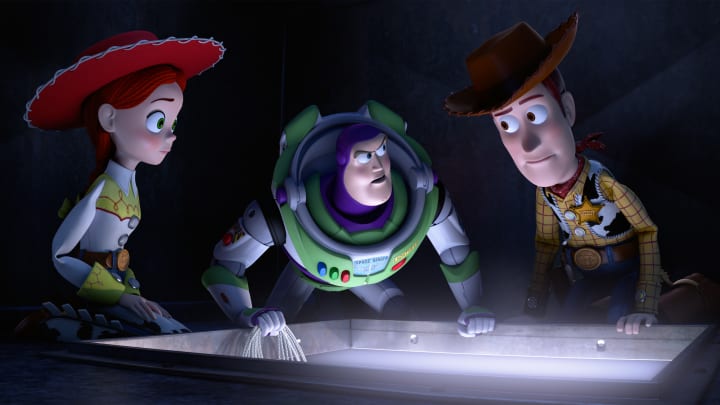 TOY STORY OF TERROR - Disney¥PixarÕs ÒToy Story OF TERROR!,Ó a spooky tale featuring all of your favorite characters from the ÒToy StoryÓ films, airs TUESDAY, OCT. 22 (8:30-9:00 p.m. EDT), on ABC. What starts out as a fun road trip for the ÒToy StoryÓ gang takes an unexpected turn for the worse when the trip detours to a roadside motel. After one of the toys goes missing, the others find themselves caught up in a mysterious sequence of events that must be solved before they all suffer the same