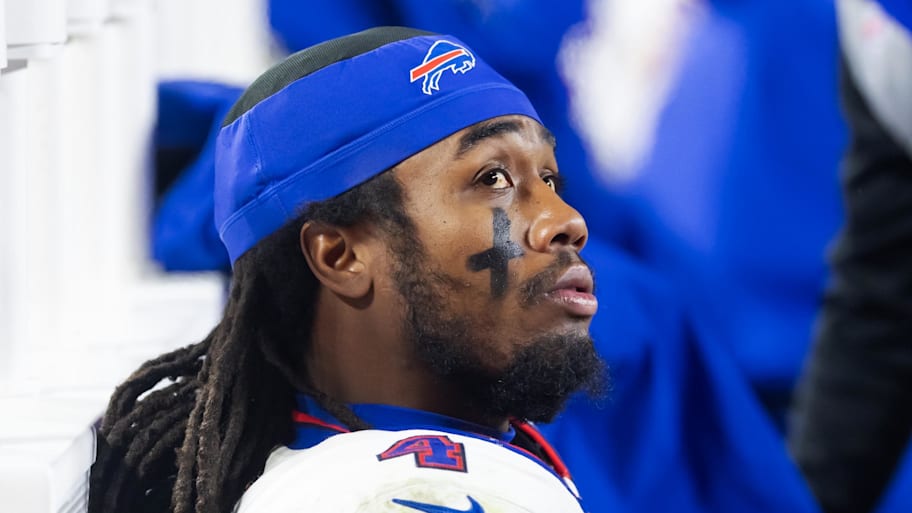 Buffalo Bills running back James Cook