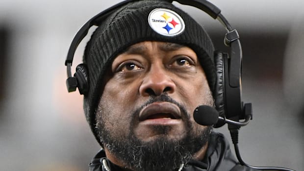 Steelers head coach Mike Tomlin during a game against the Cincinnati Bengal