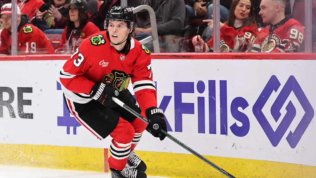 Calgary Flames v Chicago Blackhawks