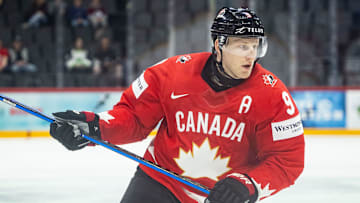 Nathan MacKinnon has been a for at the 2025 IIHF Ice Hockey World Championship for Team Canada.