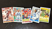 1980s and 1990s football cards