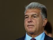 Joan Laporta a produit un discours devant les socios.