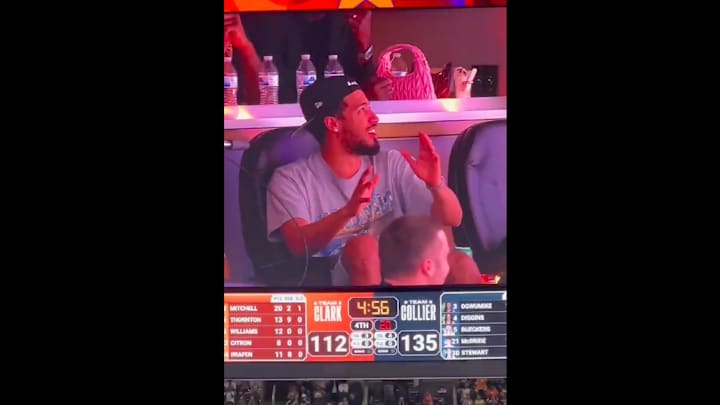 Haliburton frequently attends Indiana Fever games at Gainbridge, so it wasn't shocking to see him in the house on Saturday. Haliburton frequently attends Indiana Fever games at Gainbridge, so it wasn't shocking to see him in the house on Saturday.