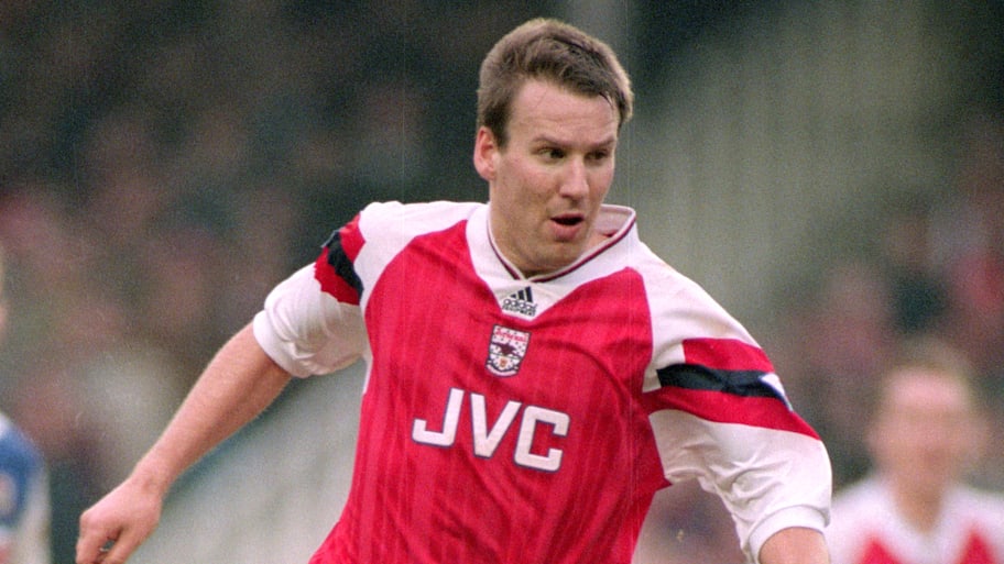 Paul Merson in full flight.