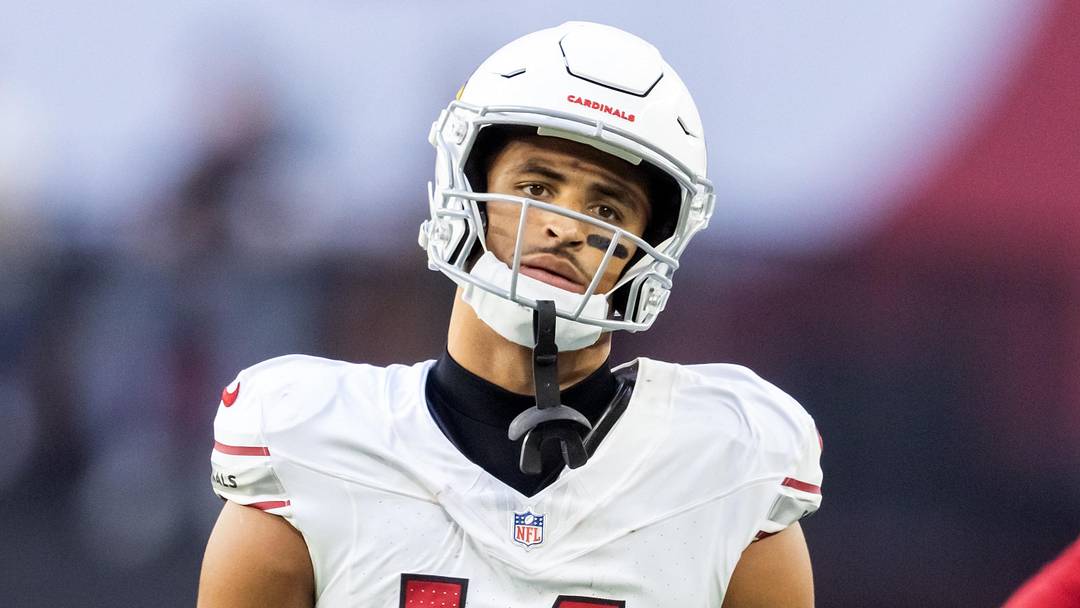 Arizona Cardinals wide receiver Michael Wilson (14) 