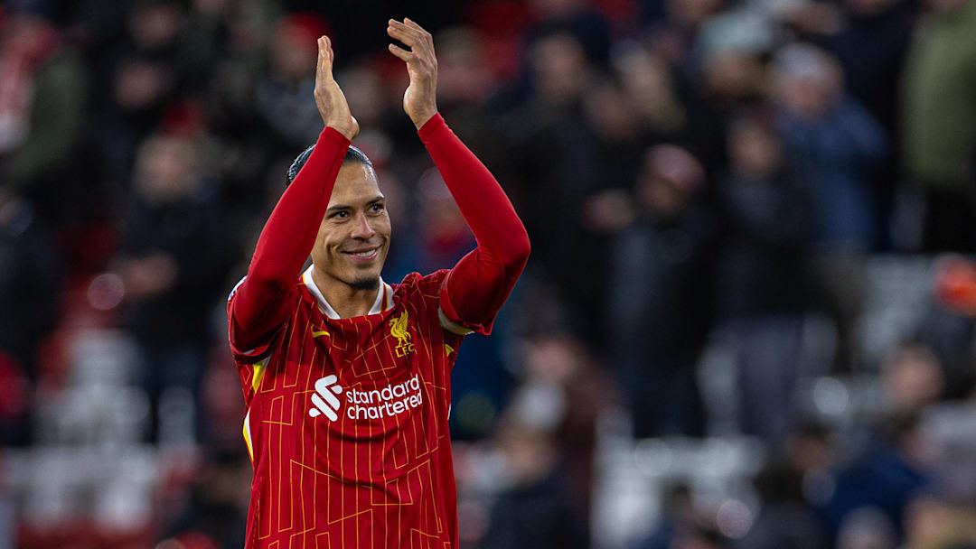 Liverpool captain Virgil van Dijk celebrated his 300th club appearance on Saturday with a 4–1 home thrashing of Ipswich in the Premier League.