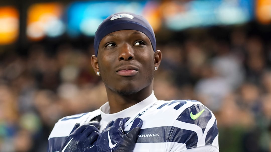 AJ Finley of the Seattle Seahawks