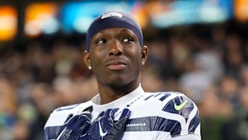 AJ Finley of the Seattle Seahawks