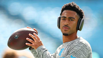 Carolina Panthers quarterback Bryce Young