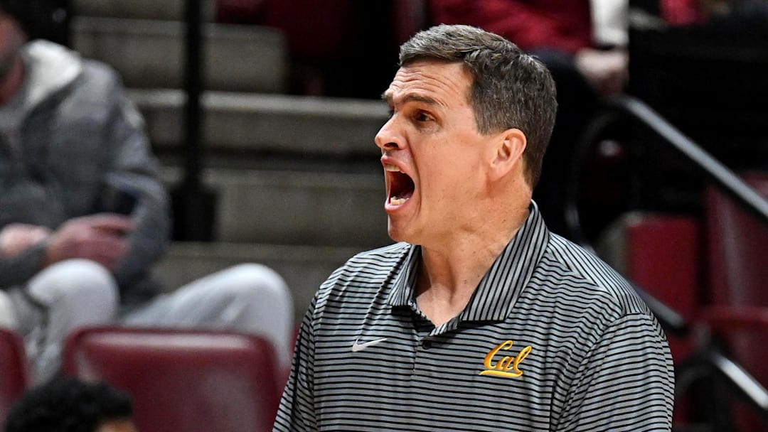 Cal head coach Mark Madsen