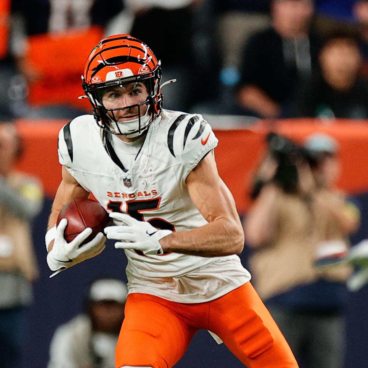 Image for Charlie Jones Starts Bengal-Bears Game With Kickoff Return Touchdown