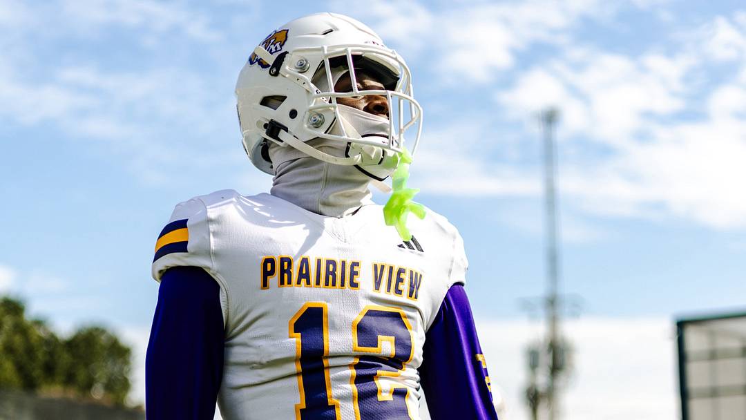 Prairie View A&M cornerback Eric Zachery (12)
