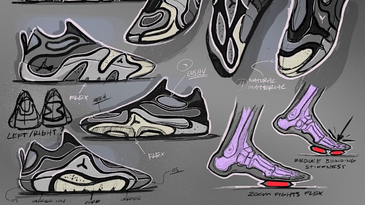 Nike launch drawing shop