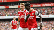 Martin Odegaard & Bukayo Saka