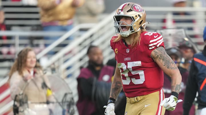 San Francisco 49ers tight end George Kittle is a great prop target on Monday.