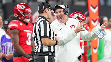 UNLV Rebels head coach Dan Mullen.