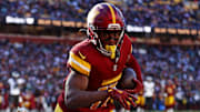 Commanders WR Terry McLaurin has requested a trade, leaving his fantasy football stock in a stat of limbo.