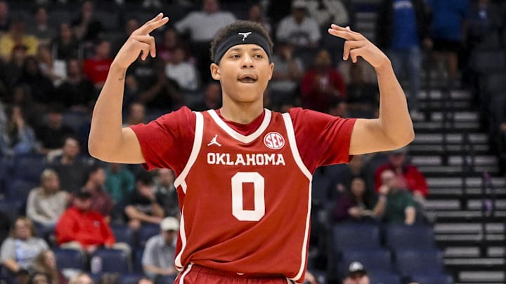 Oklahoma guard Jeremiah Fears Oklahoma guard Jeremiah Fears