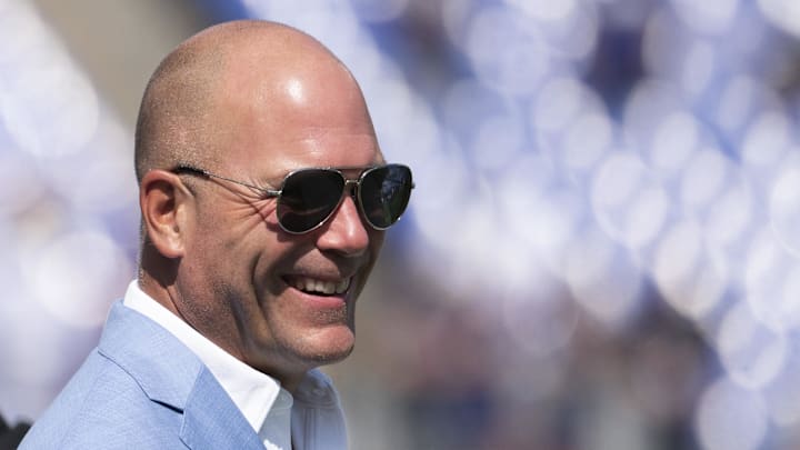 Baltimore Ravens general manager Eric DeCosta