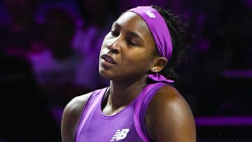 Jessica Pegula defeated Coco Gauff in their first match of the 2025 WTA Finals.