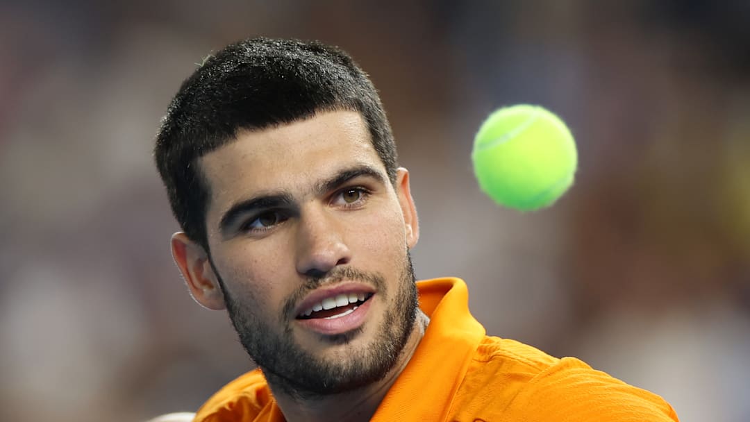 Carlos Alcaraz at the Miami Invitational 2025