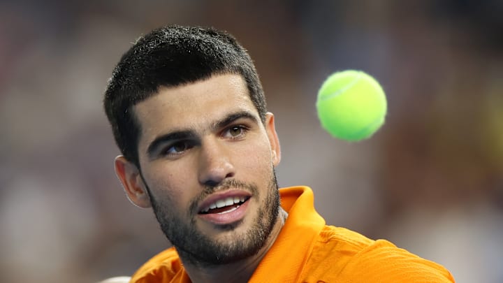 Carlos Alcaraz at the Miami Invitational 2025