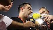 Xavi dirigirá esta semana su primer entrenamiento con los jugadores que no viajen con sus selecciones