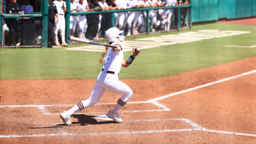 Mississippi State's Sacco hit the only home run of the game for the Bulldogs.