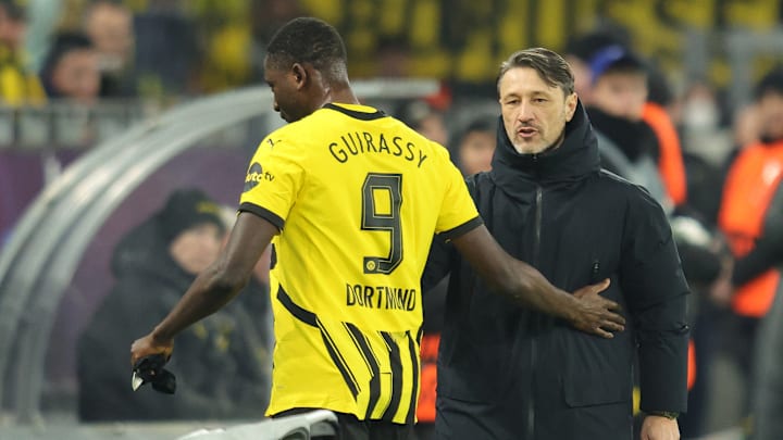 Serhou Guirassy und Niko Kovac Serhou Guirassy und Niko Kovac