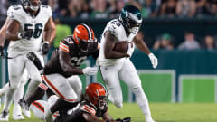 Former Philadelphia Eagles running back Rashaad Penny