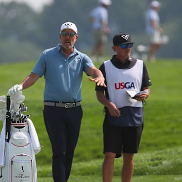 Mickelson missed the cut at the 2025 U.S. Open at Oakmont Country Club.