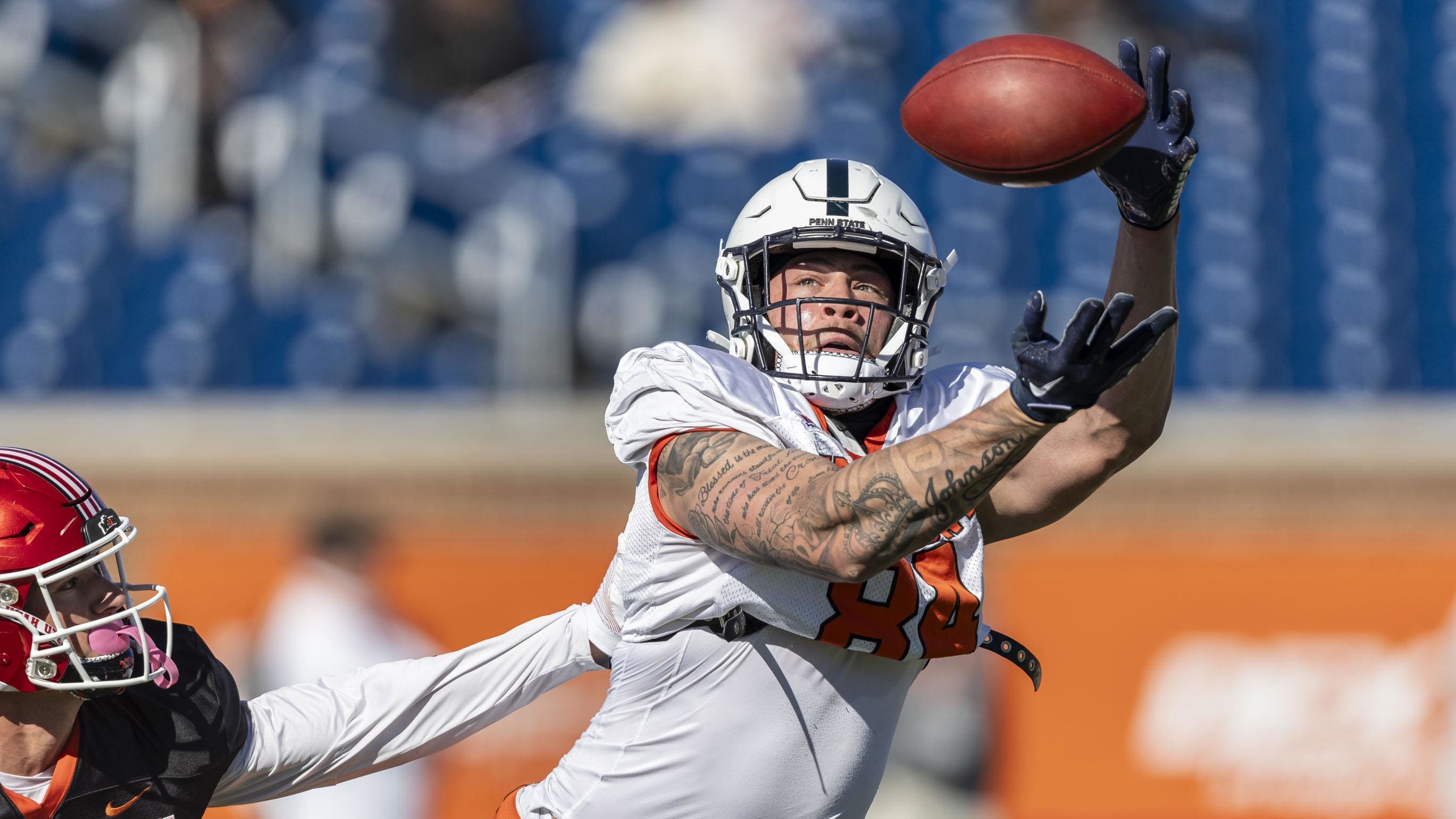 What the New York Giants Are Getting in Penn State Tight End Theo Johnson