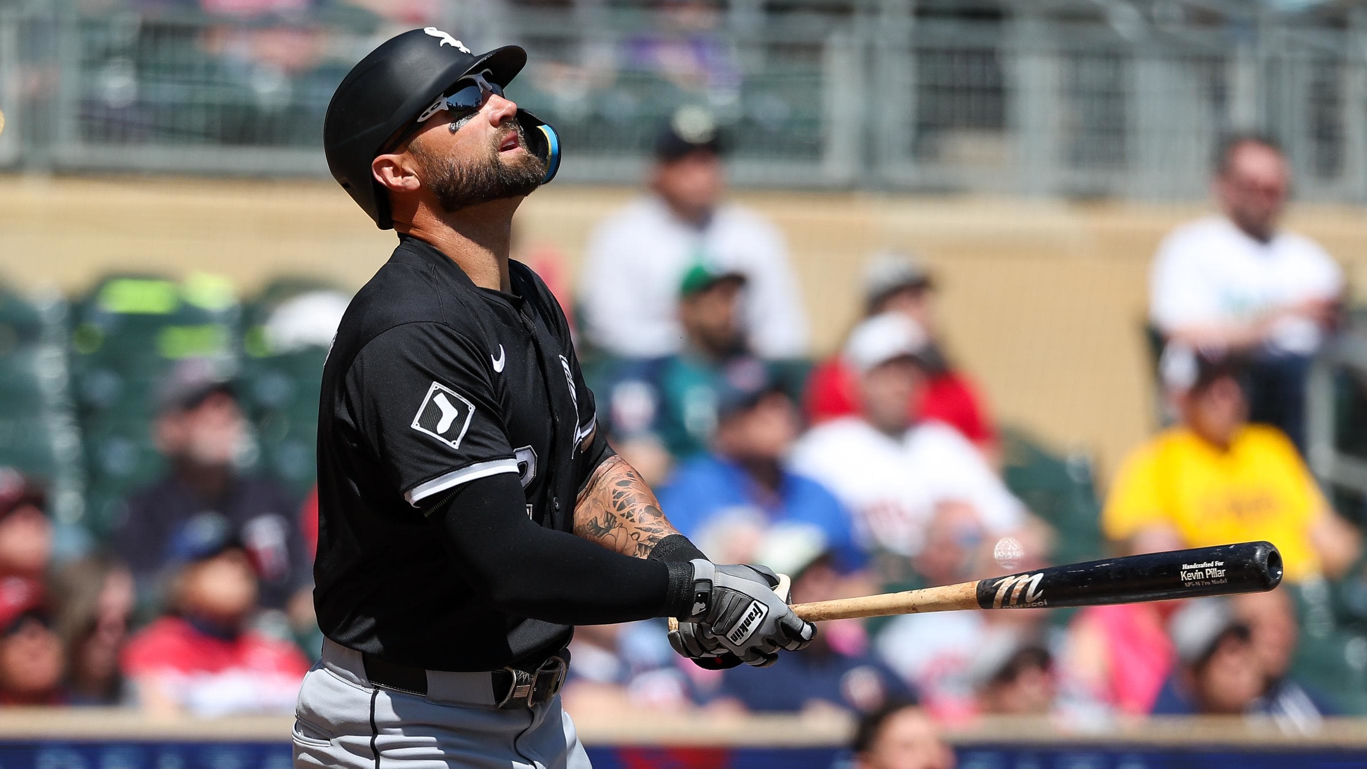 Chicago White Sox center fielder Kevin Pillar was designated for assignment and signed with the Los Angeles Angels