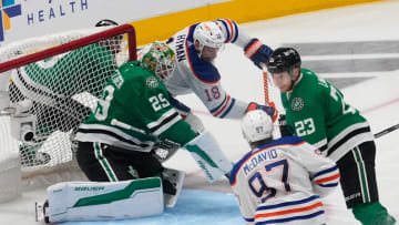 Edmonton Oilers left wing Zach Hyman (18) shoots the puck