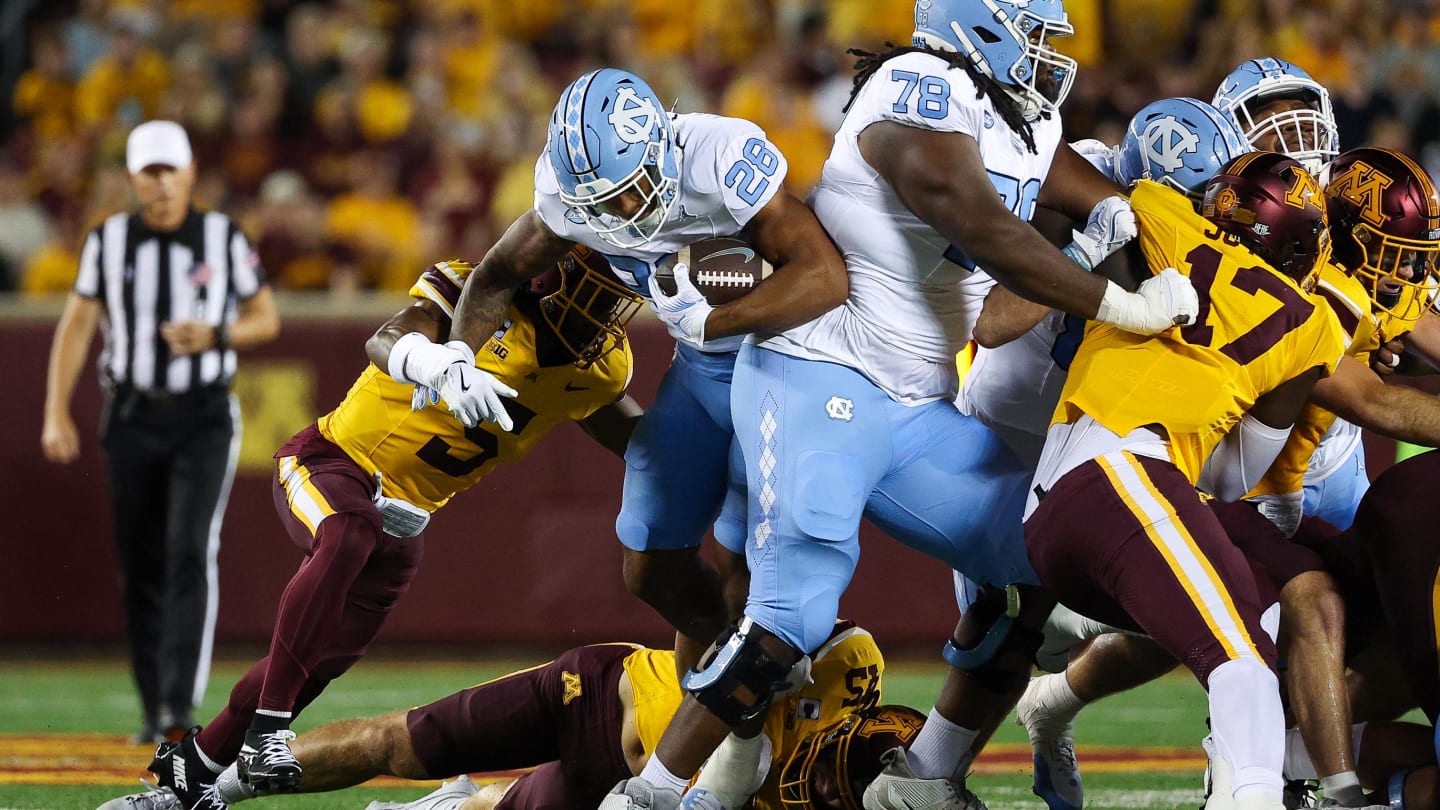 UNC running back Omarion Hampton climbing Tar Heels' all-time rushing list