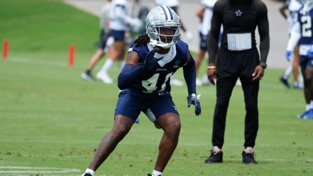 Dallas Cowboys cornerback Caelen Carson