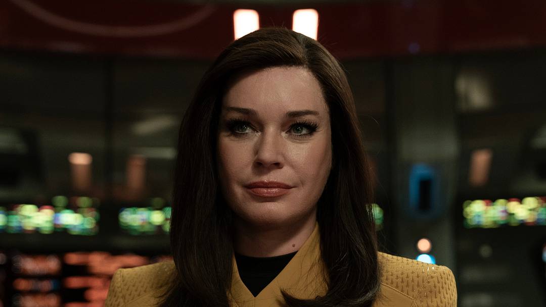 Rebecca Romijn as Una in season 3, Episode 10 of Strange New Worlds. Photo Credit: Marni Grossman/Paramount+