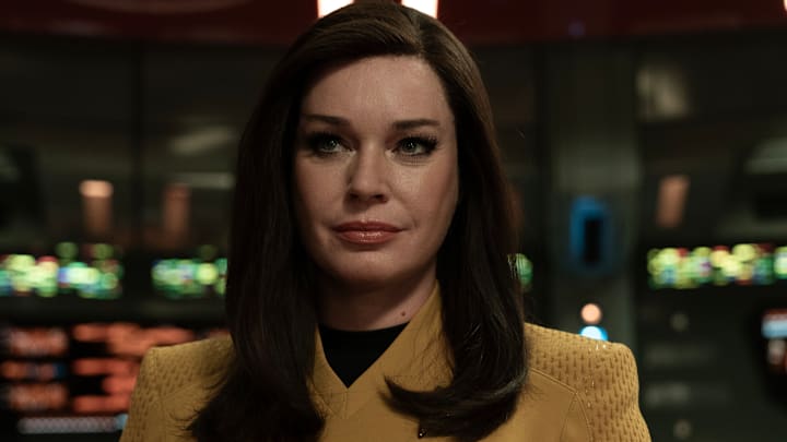 Rebecca Romijn as Una in season 3, Episode 10 of Strange New Worlds. Photo Credit: Marni Grossman/Paramount+
