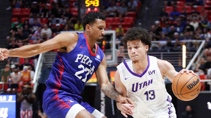 NBA Salt Lake City Summer League - Philadelphia 76ers v Utah Jazz