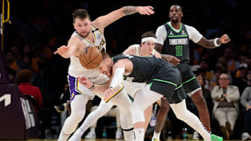 Minnesota Timberwolves v Los Angeles Lakers - Game One