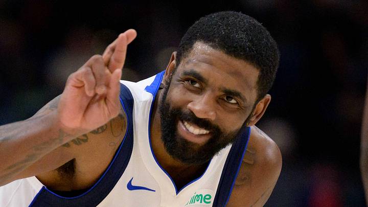 Jan 29, 2025; New Orleans, Louisiana, USA;  Dallas Mavericks guard Kyrie Irving (11) t: Matthew Hinton-Imagn Images