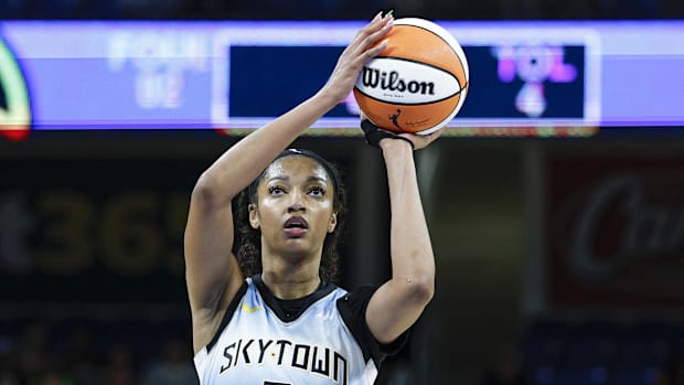 Chicago Sky forward Angel Reese