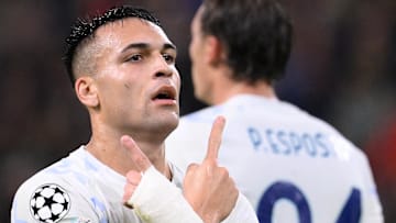 Lautaro marcou três gols nos primeiros dois jogos desta edição da Liga dos Campeões
