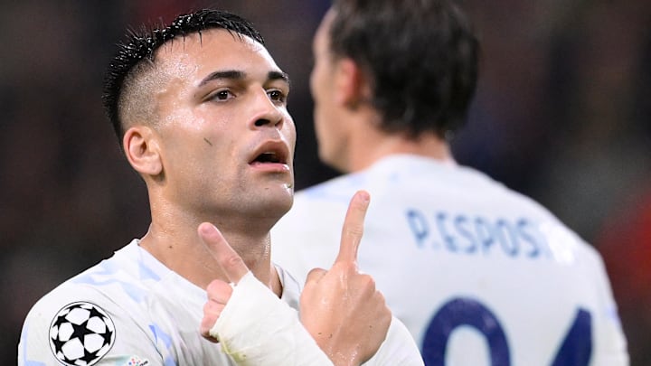 Lautaro marcou três gols nos primeiros dois jogos desta edição da Liga dos Campeões Lautaro marcou três gols nos primeiros dois jogos desta edição da Liga dos Campeões