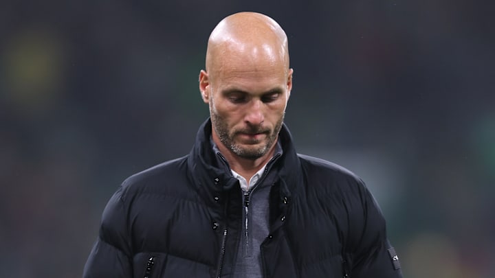 Paul Simonis nach der Niederlage in Bremen Paul Simonis nach der Niederlage in Bremen