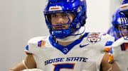 Boise State Broncos edge rusher Jayden Virgin-Morgan.